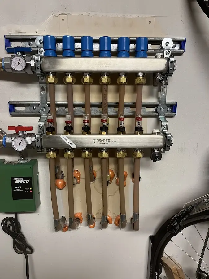 Plumber performing Sink Repair at a residential property in Hudson Bend